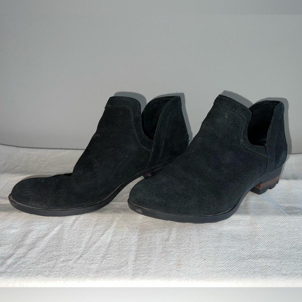 Sorel Black Ankle Boots